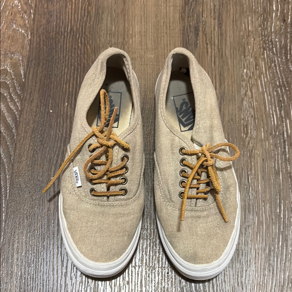 Vans Tan Canvas Men's Shoes